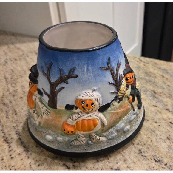 Yankee Candle Pumpkin Pals Large Jar Candle Shade Topper - Picture 4 of 11